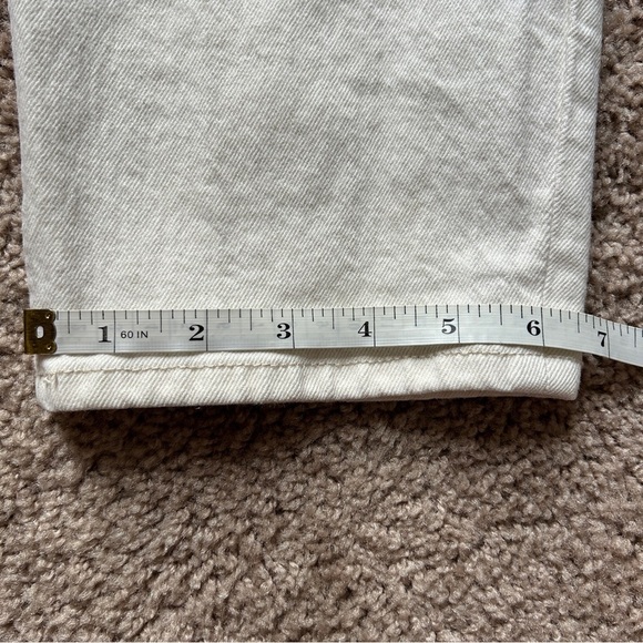 Abercrombie & Fitch Curve Love High Rise Dad Criss-Cross Waistband Jeans 25/0R - Picture 11 of 13